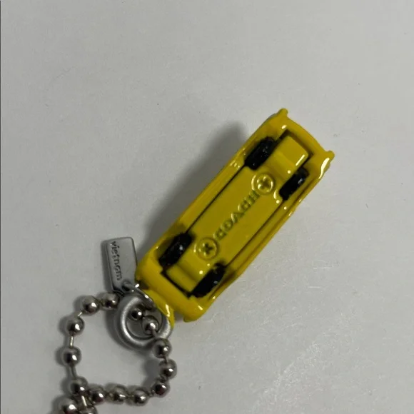 Coach Mini Taxi | Yellow Cab Metal Charm - Picture 10 of 10